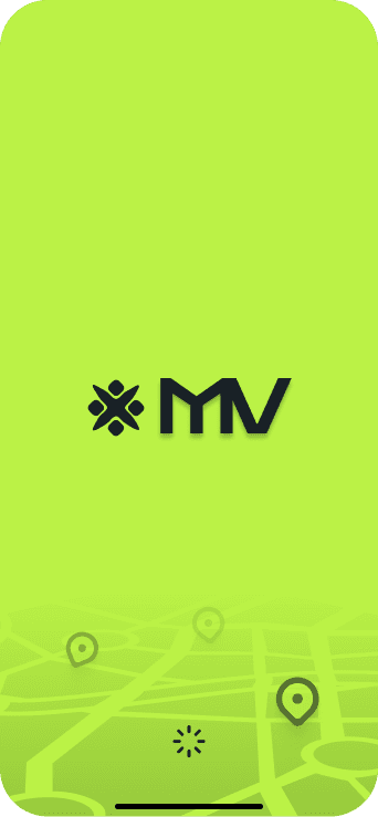 Tela inicial do app MOVT